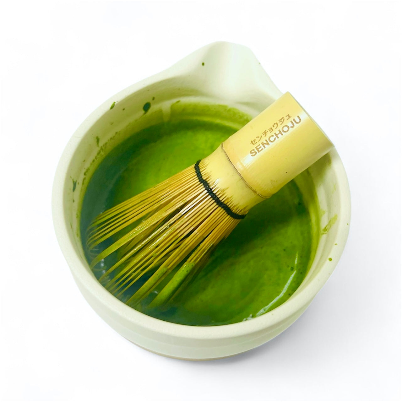 Senchoju Bamboo Chasen Traditional Matcha Whisk