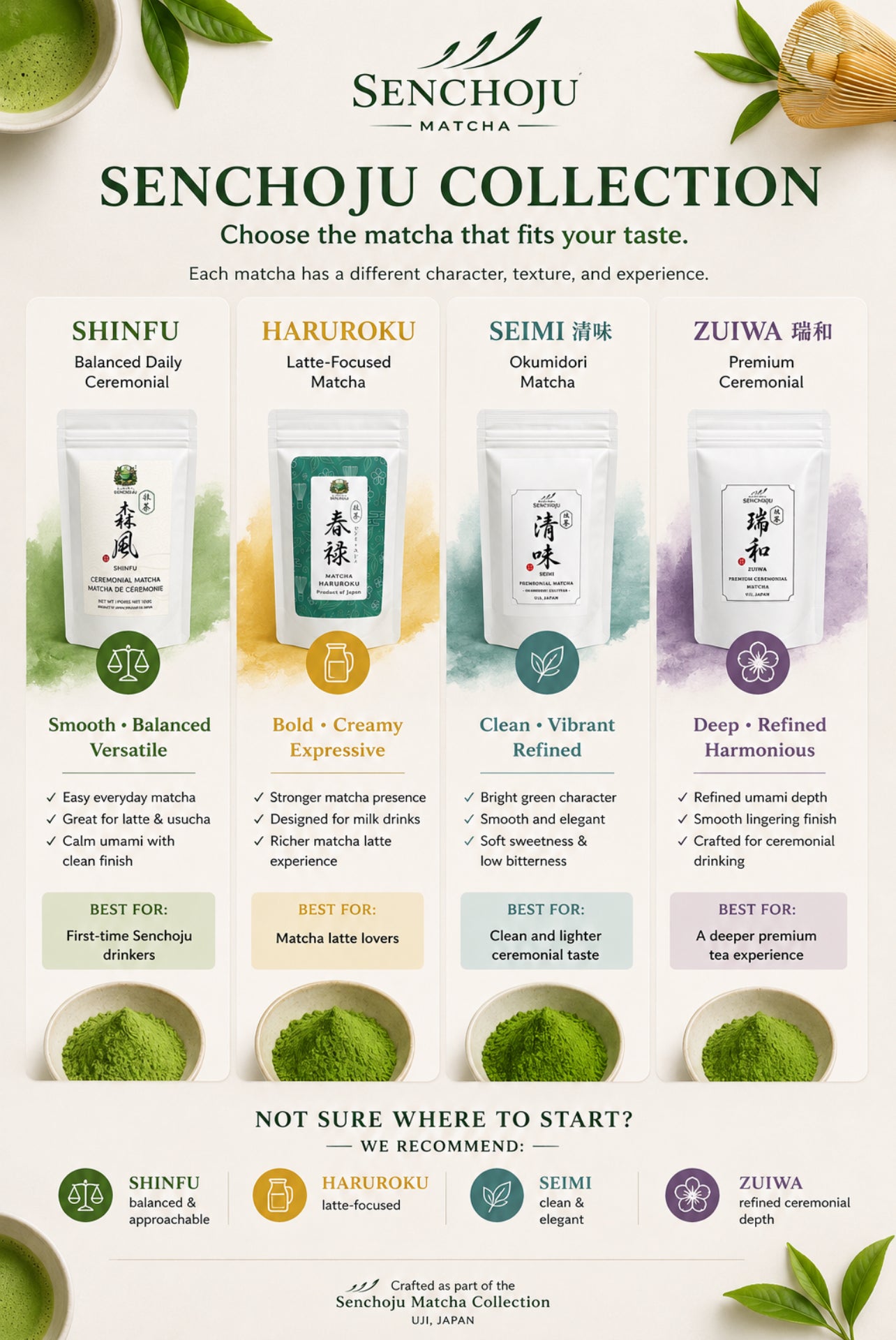 ZUIWA 瑞和 100g – Premium Ceremonial Matcha from Uji
