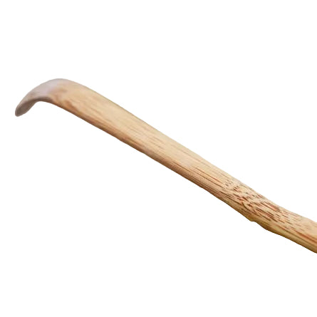 Dark Bamboo Chashaku – Japanese Matcha Scoop (18cm)
