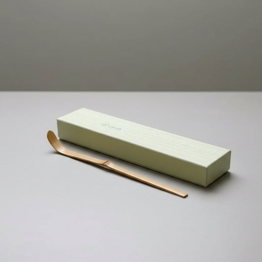 Japanese Chashaku – Urasenke Hounsai Light Bamboo Matcha Tea Scoop