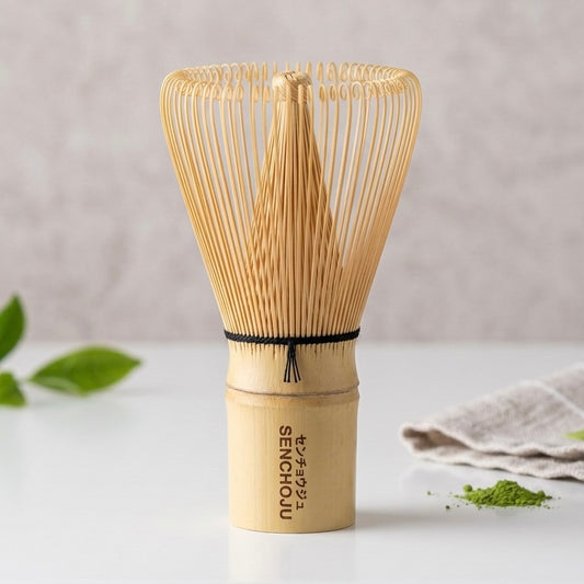 Senchoju Bamboo Chasen Traditional Matcha Whisk