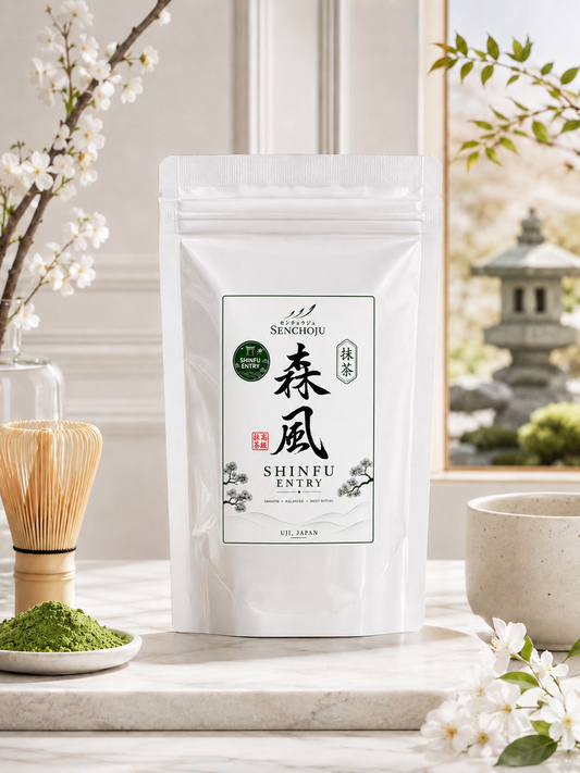 Shinfu Entry Matcha 50g – Uji Everyday Ceremonial Japanese Matcha