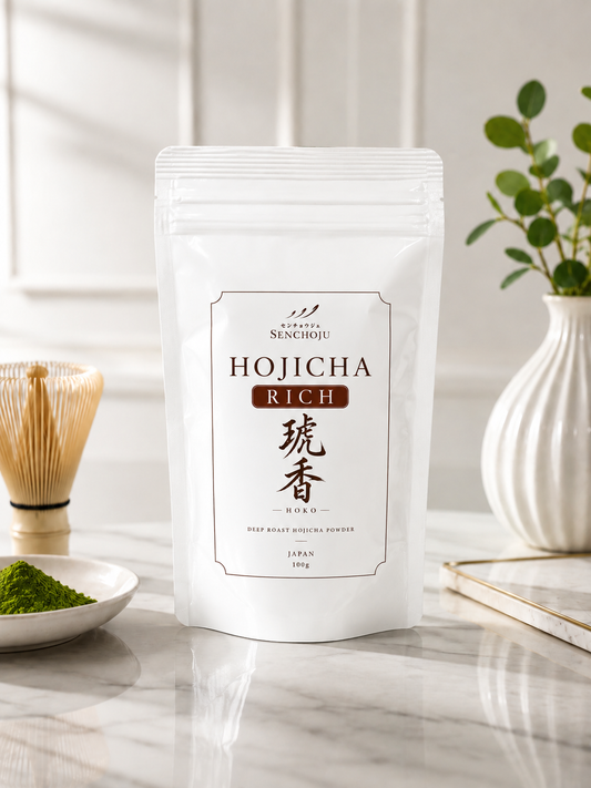 Senchoju Hojicha Rich – Hoko - Premium Japanese Hojicha Powder (100g)