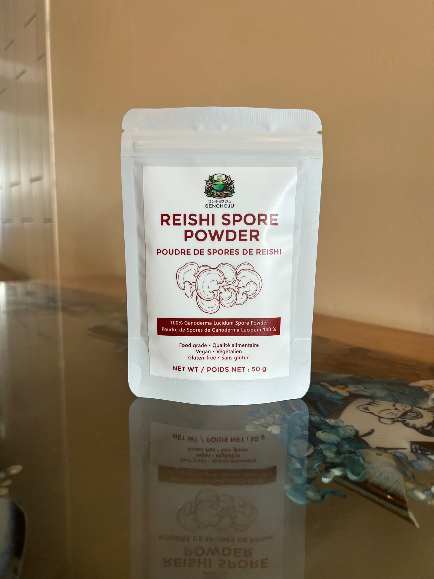 Senchoju Reishi Spore Powder 100g