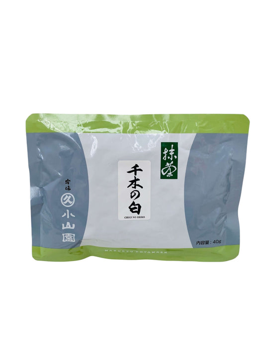 Marukyu Koyamaen Chigi no Shiro matcha for usucha and lattes