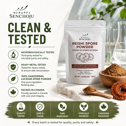 Senchoju Reishi Spore Powder 100g