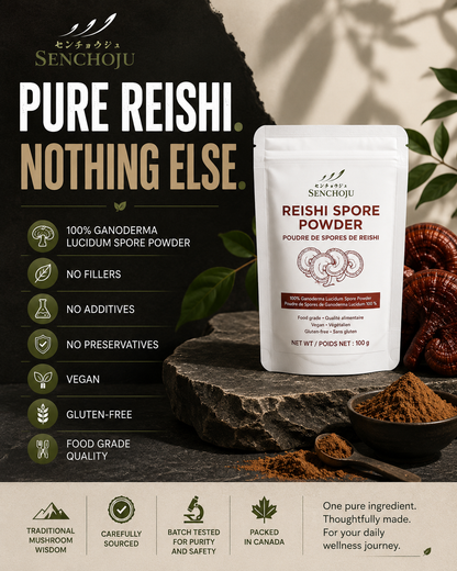 Senchoju Reishi Spore Powder 100g