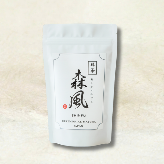 Shinfu Ceremonial Matcha Powder – Japanese Premium Green Tea (100g)