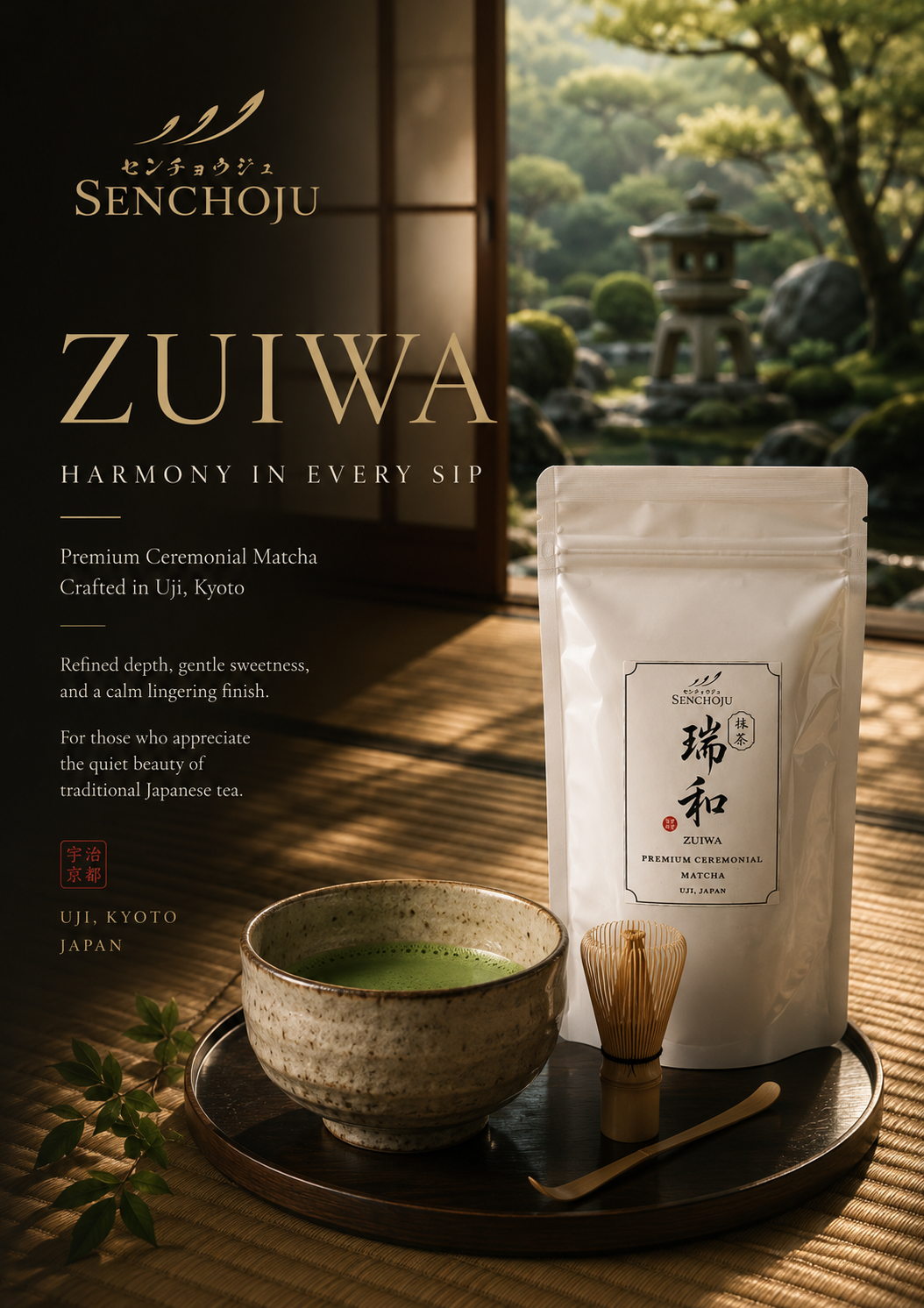 ZUIWA 瑞和 30g can – Premium Ceremonial Matcha from Uji (Copy)