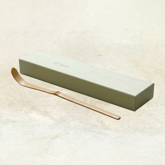 Japanese Chashaku – Urasenke Hounsai Light Bamboo Matcha Tea Scoop