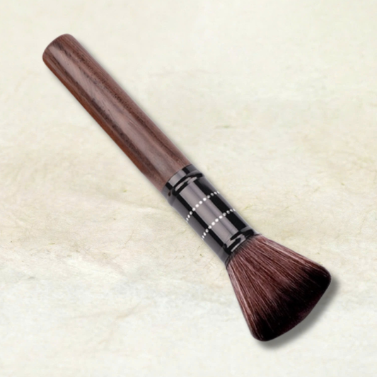 Matcha Powder Brush – Red Bristle Duster (18 cm) | Tea Ceremony Tool